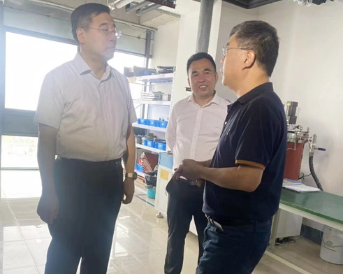 毛劲松书记莅临天津开云手机站官方端网站登录入口科技有限公司考察调研